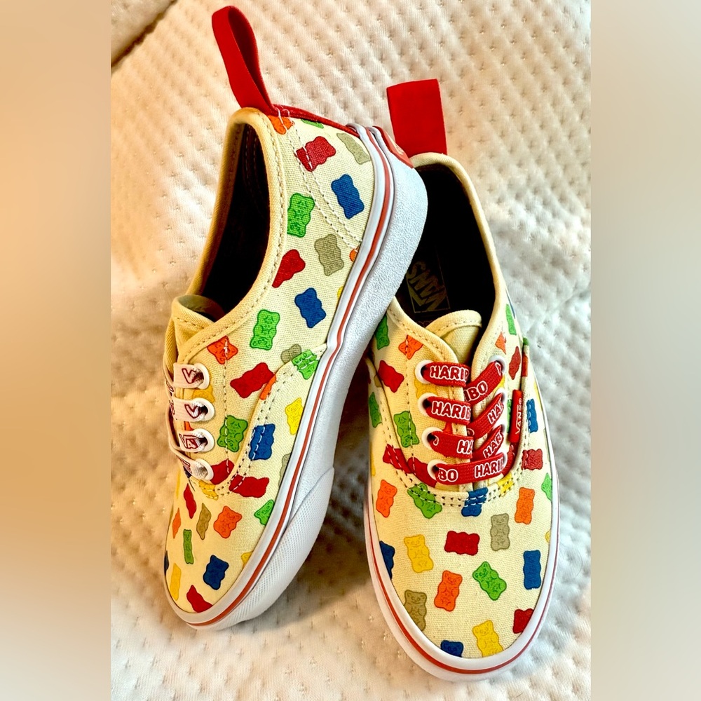 Vans Yellow and Red High-Top Sneakers-NWOT